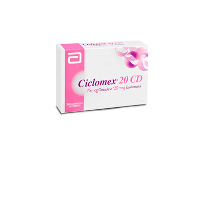 Ciclomex 20 CD x 28 comprimidos recubiertos