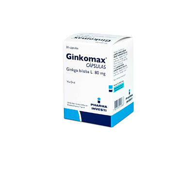 Ginkomax 80 mg x 120 cápsulas