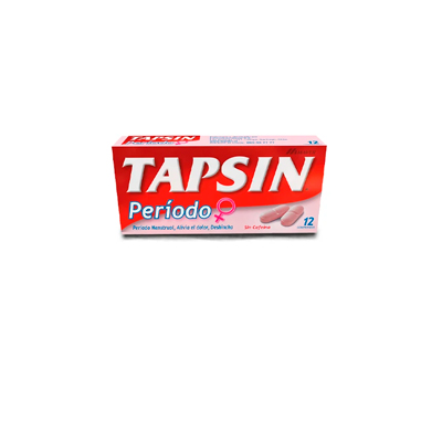 Tapsin Periodo menstrual sin cafeina x 12 comprimidos
