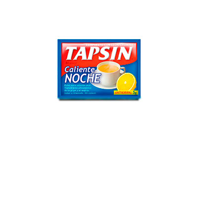 Tapsin caliente noche 5 g x 60 sobres