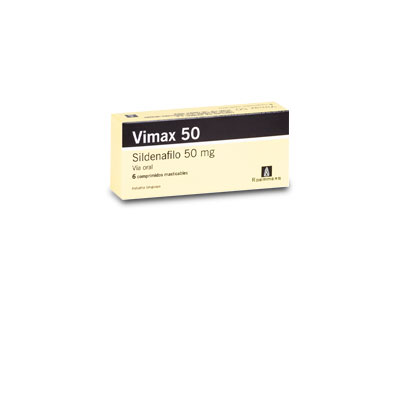 Vimax 50 mg x 6 comprimidos masticables