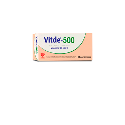 Vitde 500 U.I x 30 comprimidos