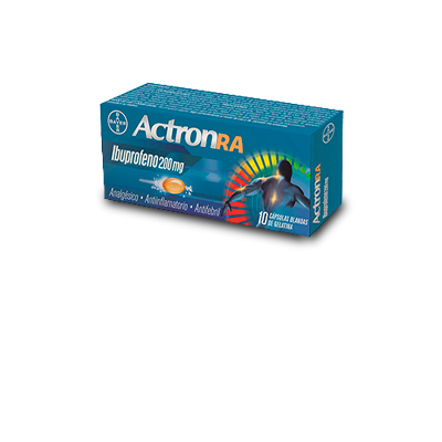 Actron 200 mg x 10 cápsulas blandas