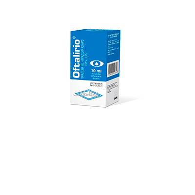Oftalirio solución oftálmica x 10 ml