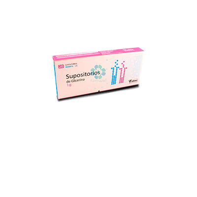 Supositorio infantil de glicerina 1 g x 20 supositorio