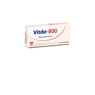 Vitde 800 U.I  x 30 comprimidos