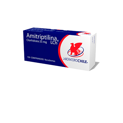 Amitriptilina Clorhidrato 25 mg x 100 comprimidos recubiertos