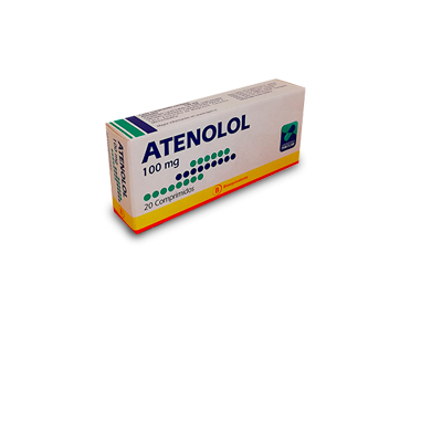 Atenolol 100 mg x 20 comprimidos