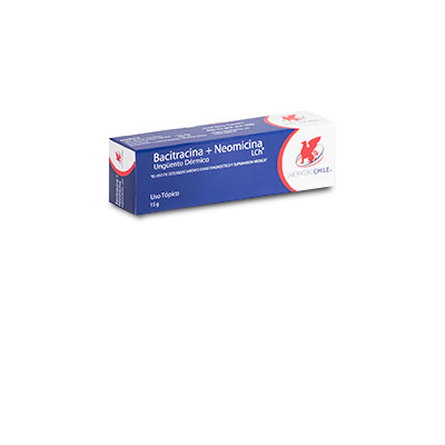 Bacitracina + Neomicina unguento dérmico x 15 g