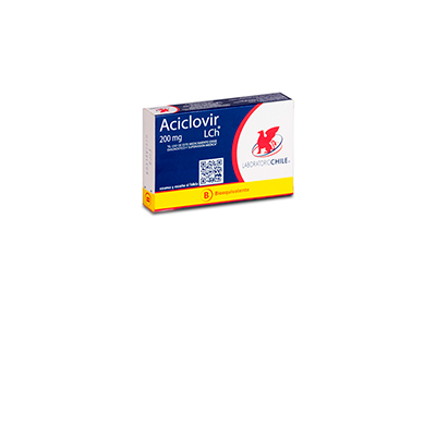 Aciclovir 200 mg x 25 comprimidos