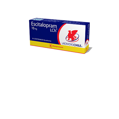 Escitalopram 10 mg x 30 comprimidos recubiertos