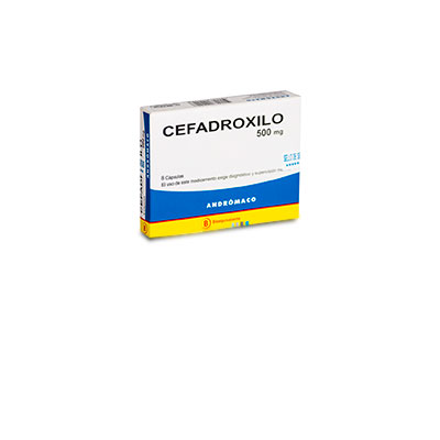 Cefadroxilo 500 mg  x 8 cápsulas