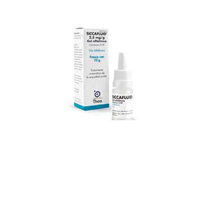 Siccafluid gel oftálmico 0,25 % x 10 ml