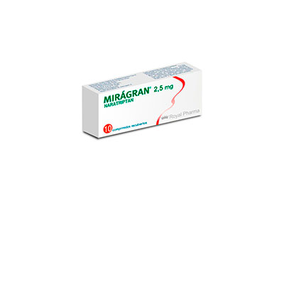 Miragran 2,5 mg x 10 comprimidos recubiertos