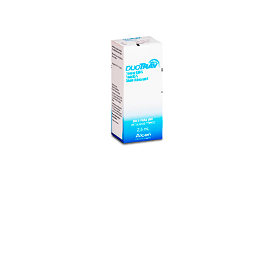 Duotrav solución oftálmica x 2,5 ml