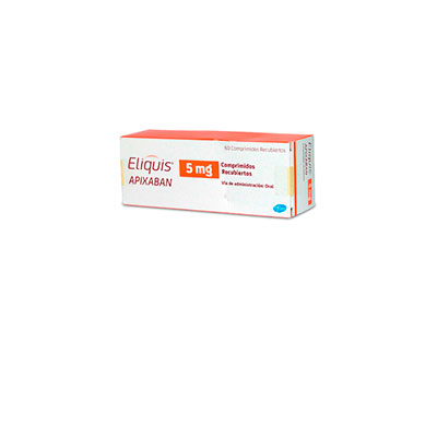 Eliquis 5 mg x 60 comprimidos recubiertos