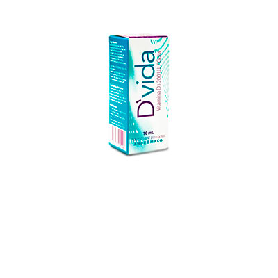 Dvida gotas 200 U.I x  10 ml