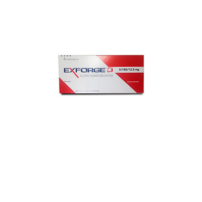 Exforge D 5 / 160 / 12,5 mg x 28 comprimidos recubiertos