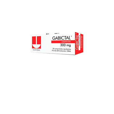 Gabictal 300 mg x 30 comprimidos recubiertos