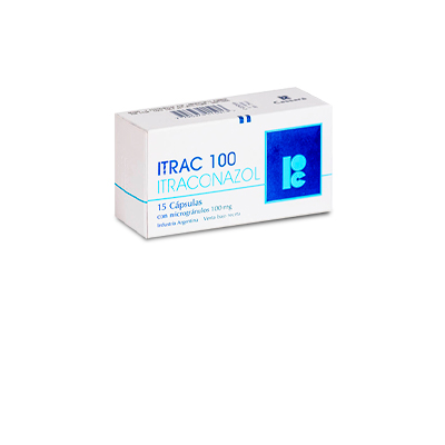 Itrac 100 mg x 15 cápsulas con microgránulos de liberación prolongada