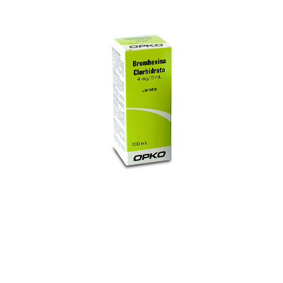 Bromhexina Clorhidrato jarabe 4 mg / 5 ml x 100 ml