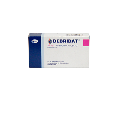 Debridat forte 200 mg x 10 comprimidos recubiertos