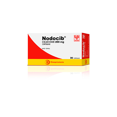 Nodocib 200 mg x 10 cápsulas