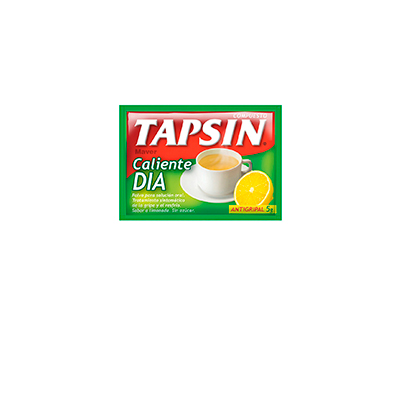 Tapsin caliente día 5 g x 1 sobre