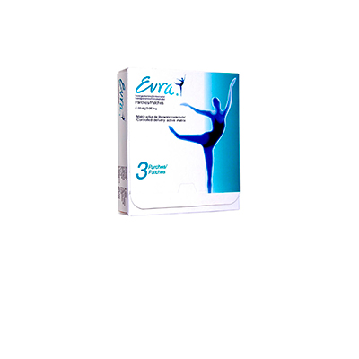 Evra 6 mg / 600 mcg x 3 parches transdérmicos
