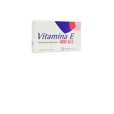 Vitamina E 400 x 30 cápsulas blandas