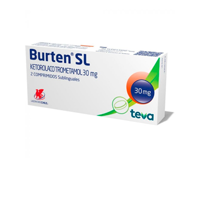 Burten SL 30 mg x 2 comprimidos