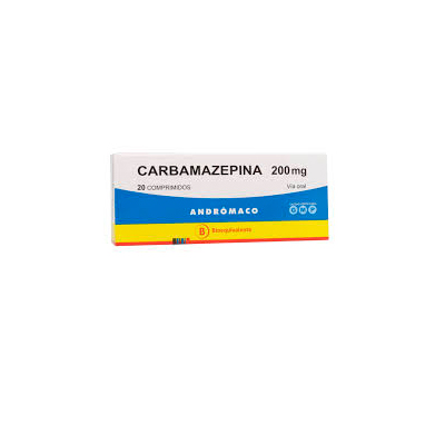 Carbamazepina 200 mg x 20 comprimidos