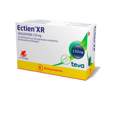 Ectien XR 150 mg x 30 cápsulas de liberación prolongada