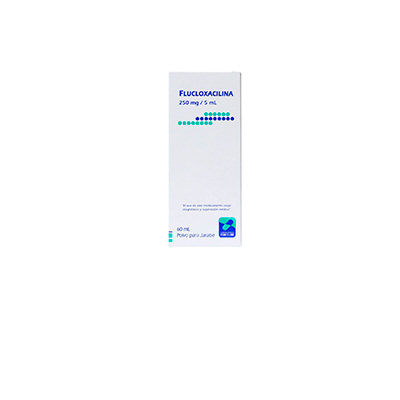 Flucloxacilina 250 mg / 5 ml x 60 ml