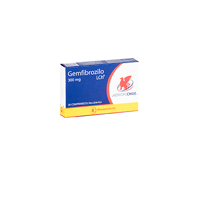 Gemfibrozilo 300 mg x 30 comprimidos