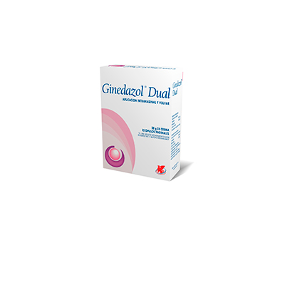 Ginedazol dual 20 g crema + 10 óvulos