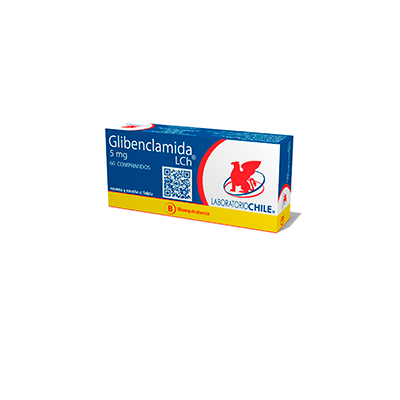 Glibenclamida 5 mg x 60 comprimidos