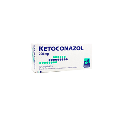 Ketoconazol 200 mg x 10 comprimidos