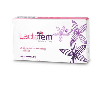 Lactafem Desogestrel 75 mcg x 28 comprimidos recubiertos