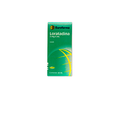 Loratadina 5 mg / 5 ml x 60 ml