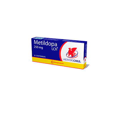 Metildopa 250 mg x 20 comprimidos