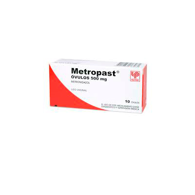 Metropast 500 mg x 10 ovulos