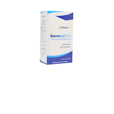 Sacrusyt Hfa 100 mcg x 200 dosis