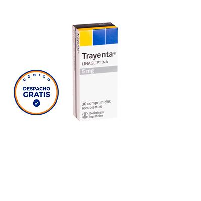 Trayenta 5 mg x 30 comprimidos