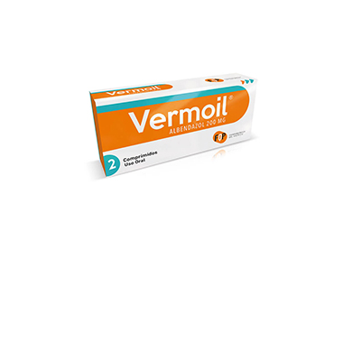 Vermoil 200 mg x 2 comprimidos