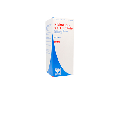 Hidroxido de aluminio 6 % x 180 ml