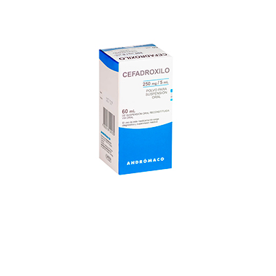 Cefadroxilo 250 mg / 5 ml x 60 ml