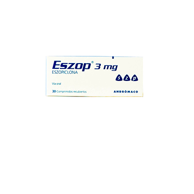 Eszop Eszopiclona 3 mg x 30 comprimidos recubiertos