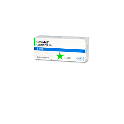Ravotril 2 mg x 30 comprimidos