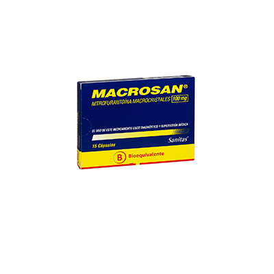 Macrosan 100 mg x 15 cápsulas